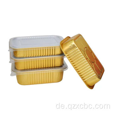 Food Takeaway Verpackung Aluminiumfolie Lunchbox